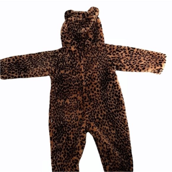 Fuzzy leapord bear Outfit Size 24 month - Picture 2 of 14